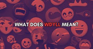 what does wdyll mean